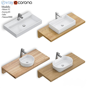 RAVAK set 60 washbasin set